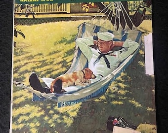 Assorted 1945 Saturday Evening Post Magazines