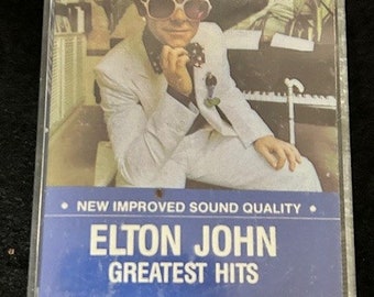 Assorted Elton John Cassette Tapes