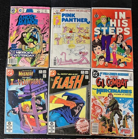 Buy Assortment of Vintage Comic Books Online in India - Etsy