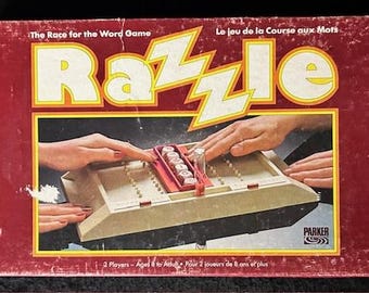 Razzle 1981 Board Game