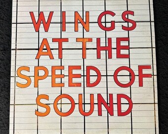 Assorted Vintage Wings Vinyl Records