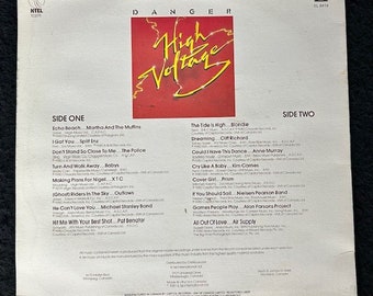 1981 High Voltage Compilation Album - Etsy