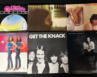 Lot of 5 Assorted Vinyl Records