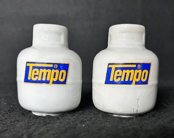 Ceramic Tempo/Co-Op Propane Salt & Pepper Shakers