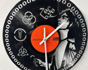 Assorted Vinyl Record Clocks