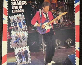 Assorted Ricky Skaggs Vinyl Records