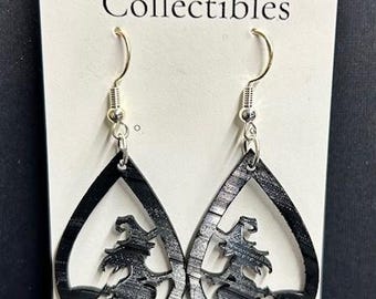 More Assorted Laser Cut Vinyl Record Earrings