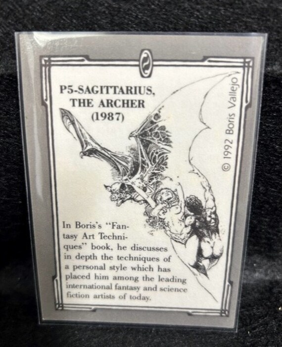 1992 Boris Vallejo Prism Trading Cards - Etsy