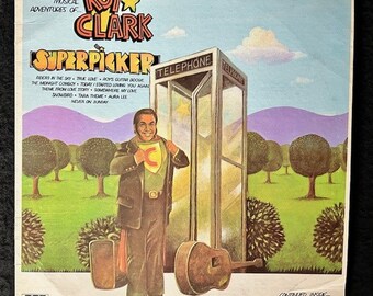 Vintage Assorted Roy Clark Vinyl Records