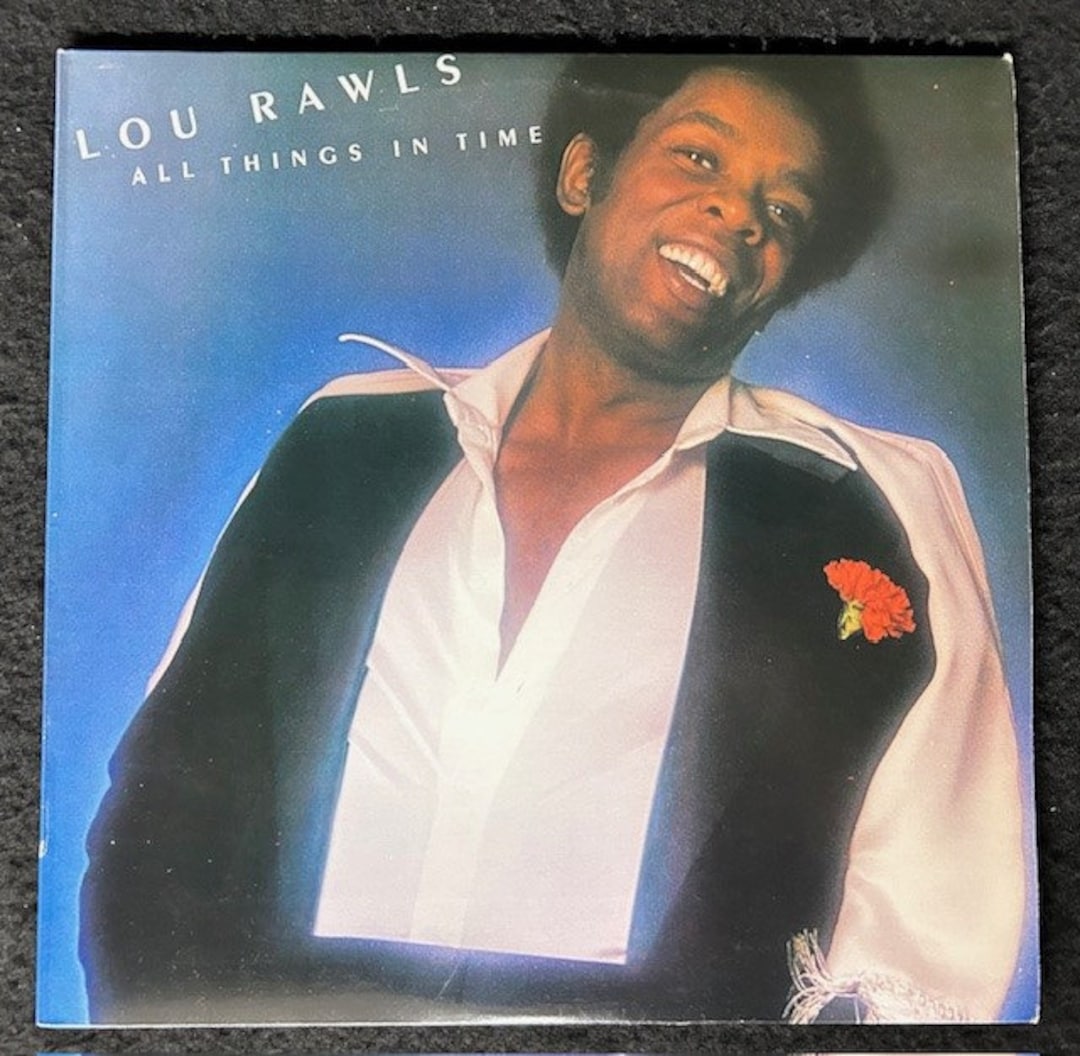 1976 Lou Rawls - All Things in Time LP - Etsy