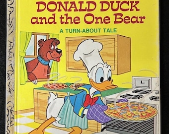 Walt Disney's Donald Duck and the One Bear - A Little Golden Book