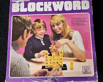 1977 Waddington's Blockword Game