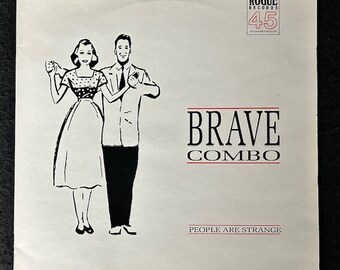 1986 Brave Combo - People Are Strange Vinyl Record