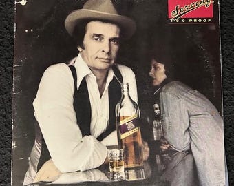 Merle Haggard - Disco de vinilo Serving 190 Proof