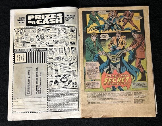 Batman's Detective Comics No. 465 - Etsy