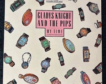 Gladys Knight and The Pips - My Time Single LP