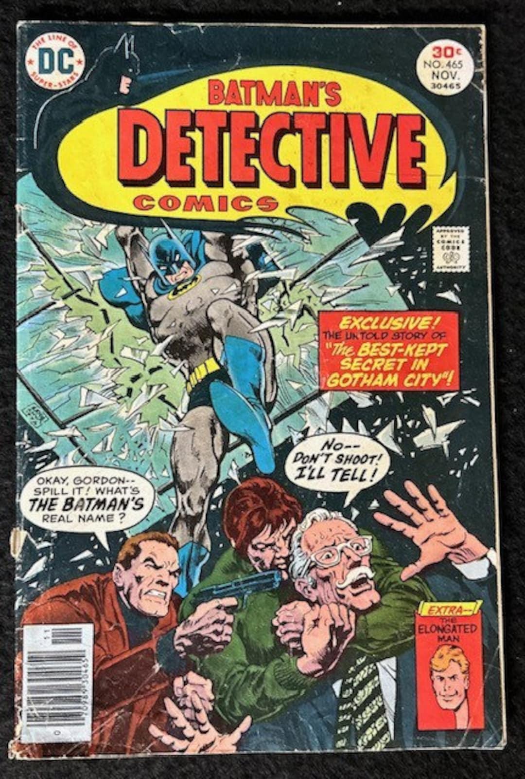 Batman's Detective Comics No. 465 - Etsy