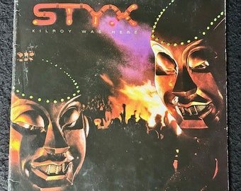 Vintage 1983 Styx - Kilroy Was Here Vinyl Record