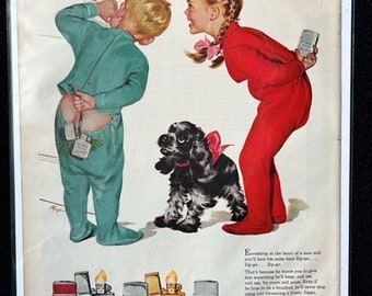 1952 Zippo Magazine Advertisement