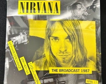 Nirvana The Broadcast 1987 LP - Still Sealed