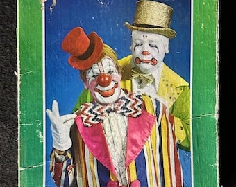 Vintage Whitman Circus Clowns 63 Piece Jigsaw Puzzle