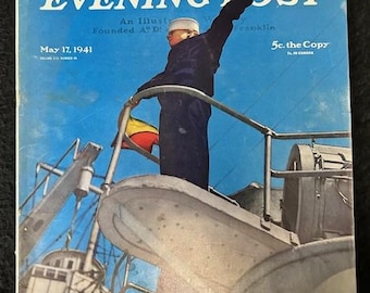 Assorted The Saturday Evening Post 1941 Magazines