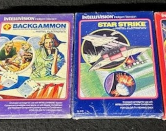 Assorted Vintage Intellivision Games - SEALED