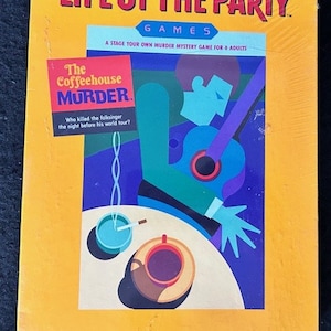 Life of The Party - Stage Your Own Murder Mystery Party - Brand New