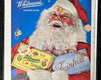 Vintage Assorted Whitman's Chocolates Advertisements