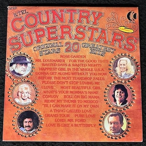 Assorted Lot of Vintage Country Compilation Albums
