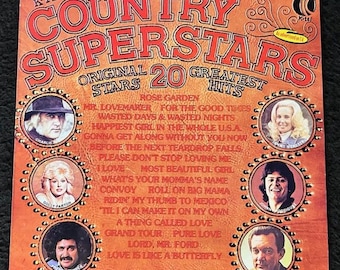 Assorted Lot of Vintage Country Compilation Albums