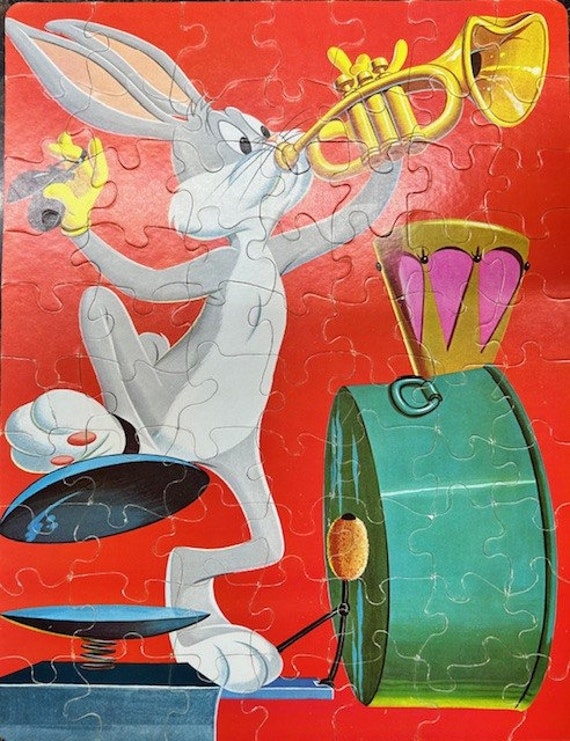 Vintage Whitman - 1962 Bugs Bunny Jr. Jigsaw Puzzle - Etsy