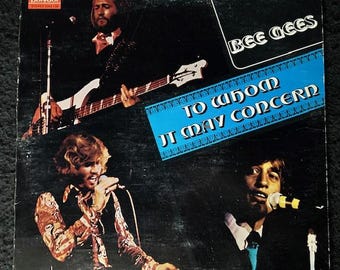 Bee Gees - To Whom It May Concern Vinyl Record