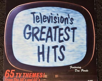 1985 Television's Greatest Hits - 65 TV Themes! From the 50's and 60's 2 LP