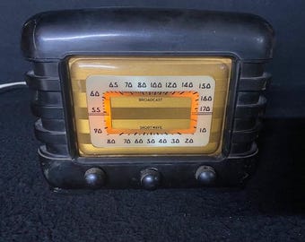 1940's Broadcast & Shortwave Tube Radio