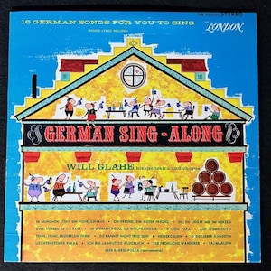 German Sing-Along with Will Glahe, His Orchestra and Chorus LP