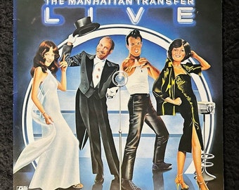 Assorted Manhattan Transfer Vinyl Records