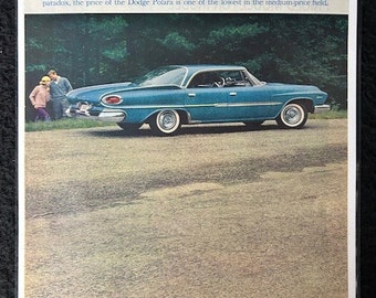 Vintage Assorted 1950 & 1960's Dodge Car Advertisements