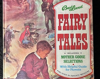 Best Loved Fairy Tales Including Mother Goose Selections Hardcover Book