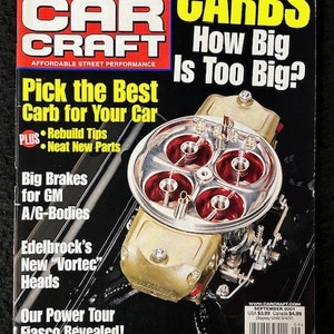 Set of 4 Assorted Car Craft Magazines