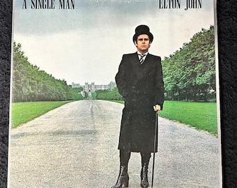 1978 Elton John - A Single Man Vinyl Record