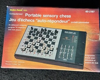 Radio Shack 1650 Portable Sensory Chess