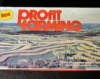 Profit Farming 1979 Board Game