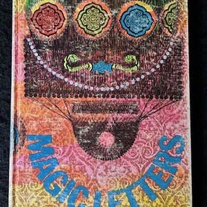 Libro de tapa dura de cartas mágicas de 1967