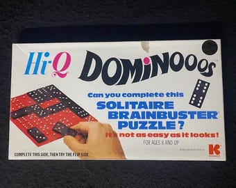 1972 Hi-Q Dominooos Game