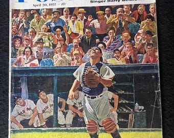 Assorted 1957 Saturday Evening Post Magazines