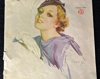 October 1934 National Home Monthly Magazine