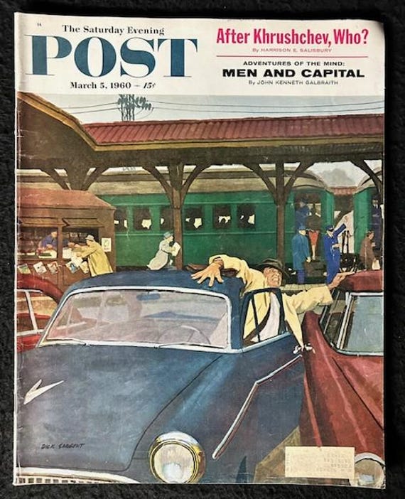 The Saturday Evening Post Magazine, March 5, 1960 - Etsy