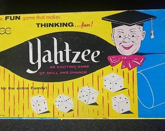 1956 Yahtzee Game