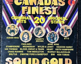K-Tel - Canada's Finest 20 Original Hits - Various Artists LP